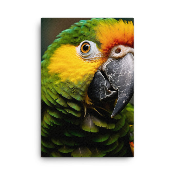 Parrot Canvas - PosterfyAI.com