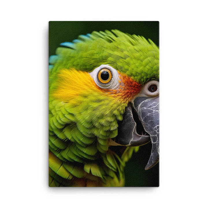 Parrot Canvas - PosterfyAI.com