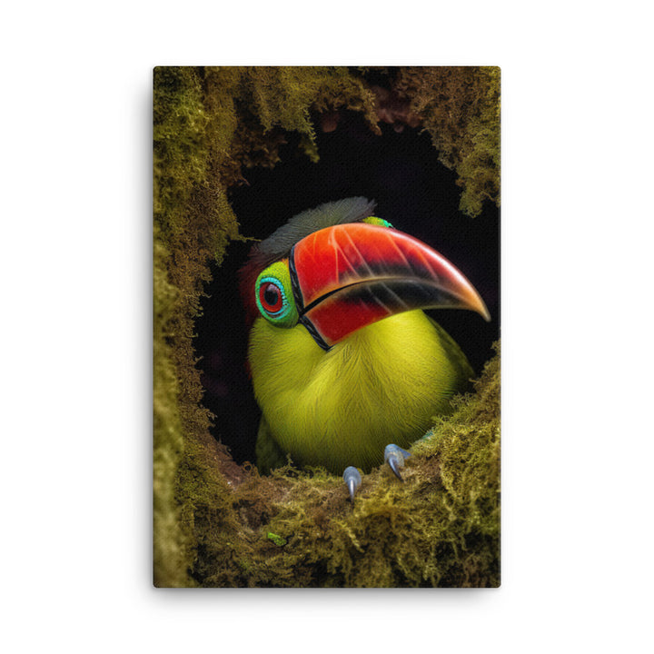 Toucanet Canvas - PosterfyAI.com