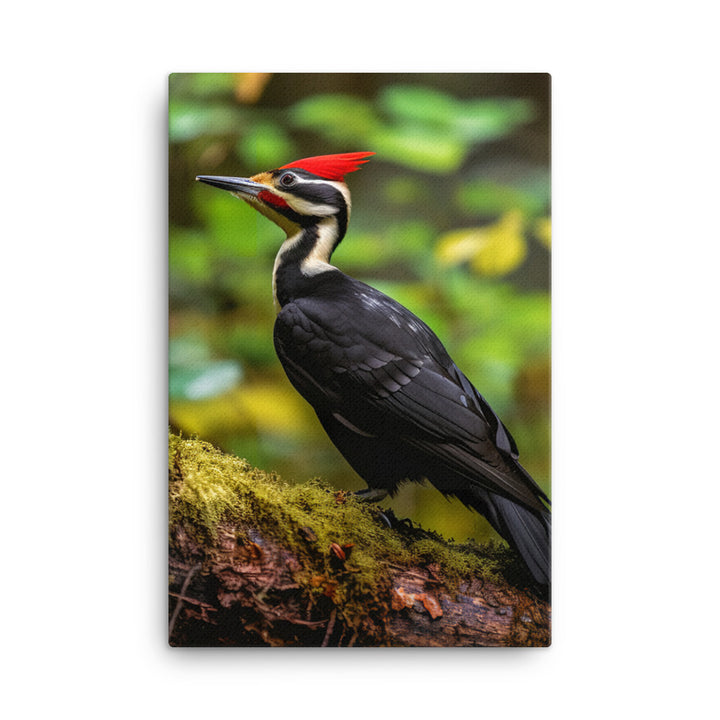 Woodpecker Canvas - PosterfyAI.com