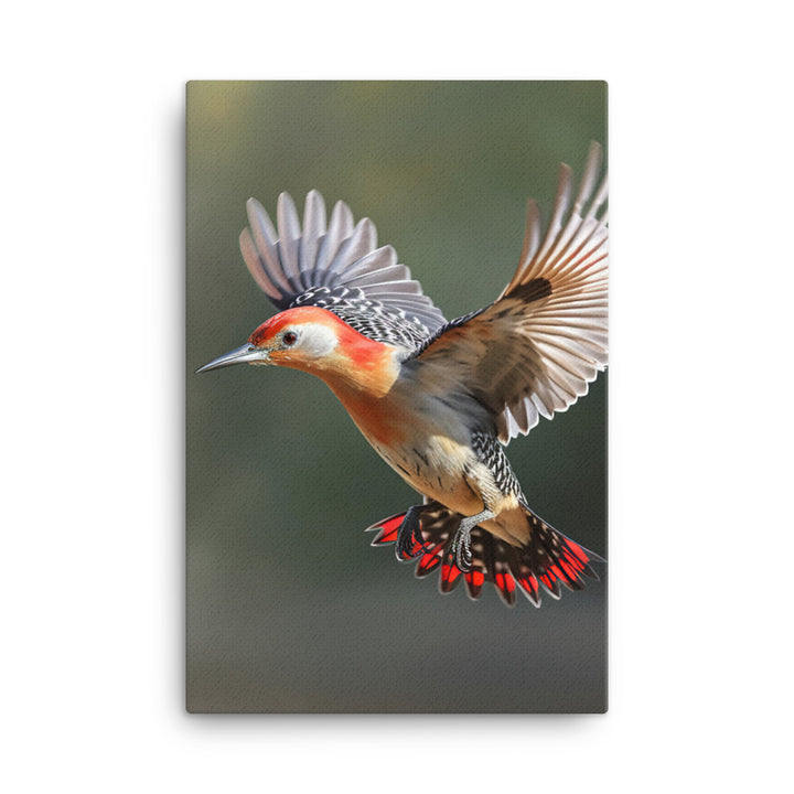 Woodpecker Canvas - PosterfyAI.com