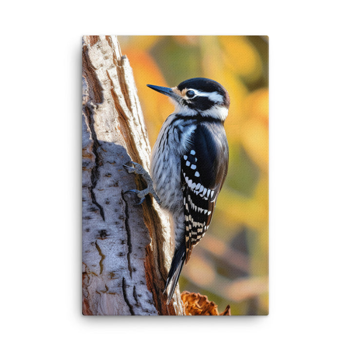 Woodpecker Canvas - PosterfyAI.com