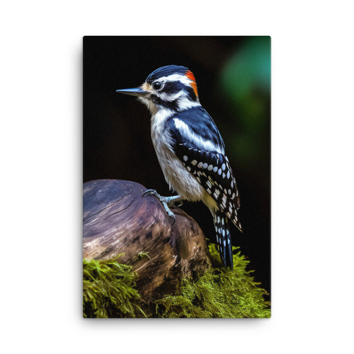 Woodpecker Canvas - PosterfyAI.com