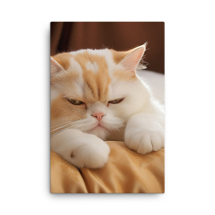 Exotic Shorthair Canvas - PosterfyAI.com