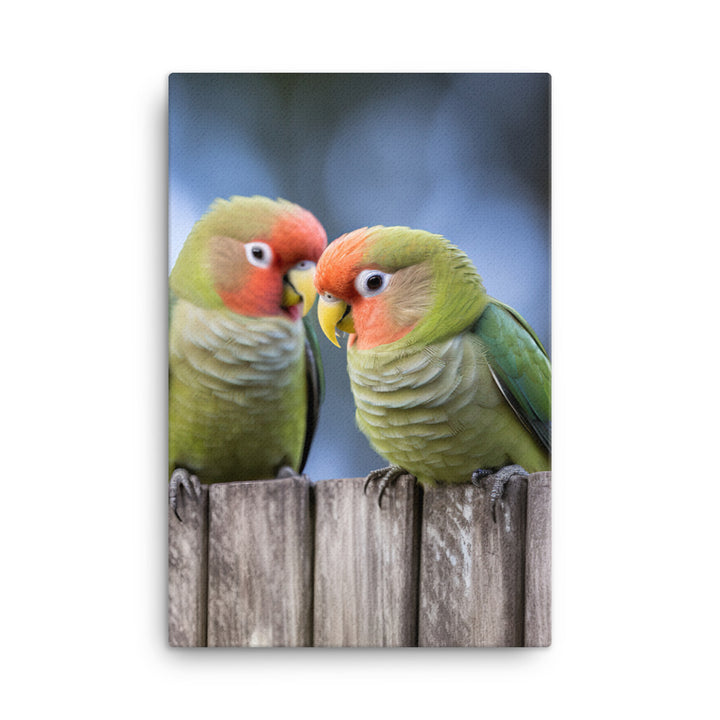 Lovebird Canvas - PosterfyAI.com
