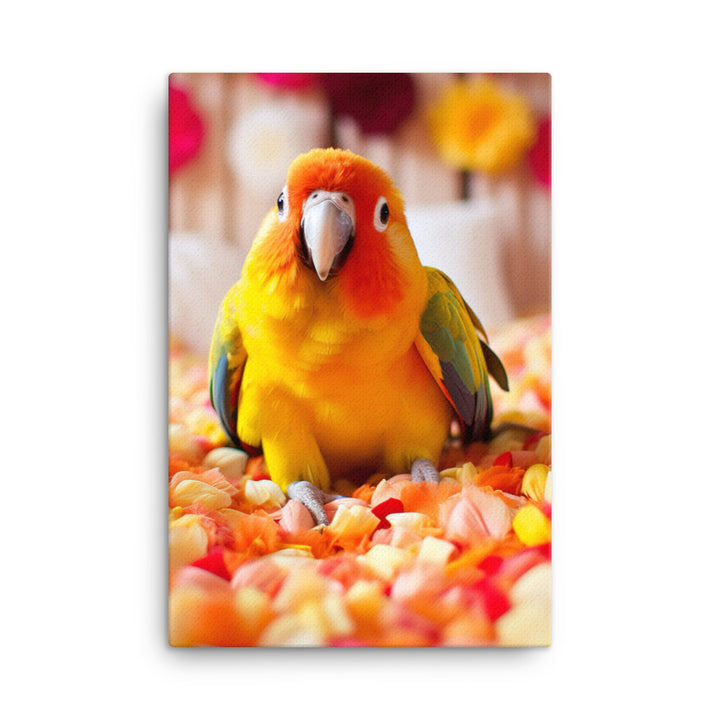 Lovebird Canvas - PosterfyAI.com
