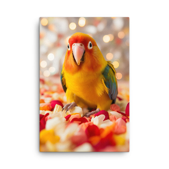 Lovebird Canvas - PosterfyAI.com