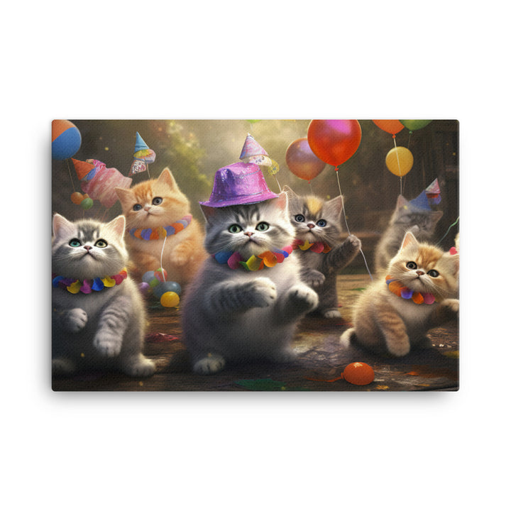 Exotic Shorthair Canvas - PosterfyAI.com