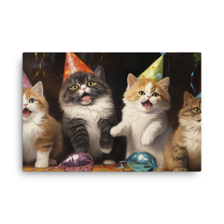 Exotic Shorthair Canvas - PosterfyAI.com