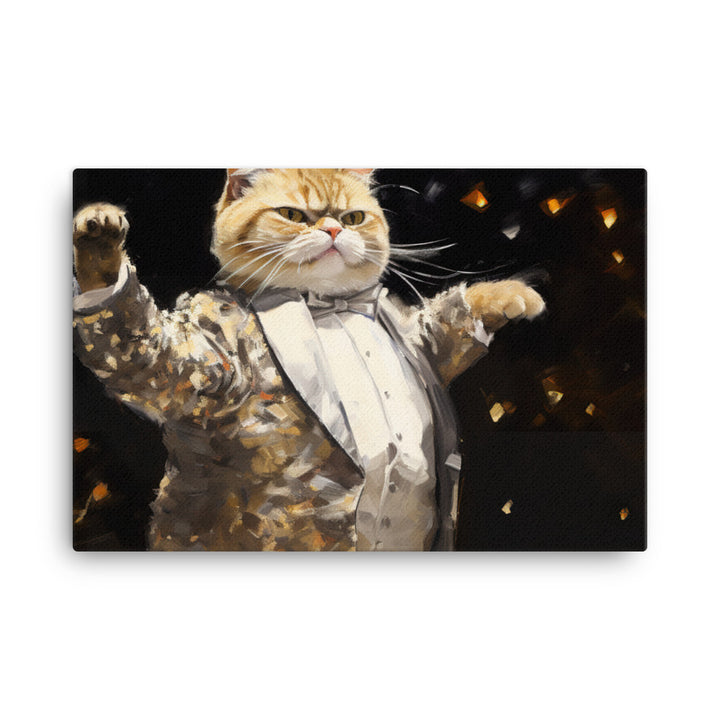 Exotic Shorthair Canvas - PosterfyAI.com