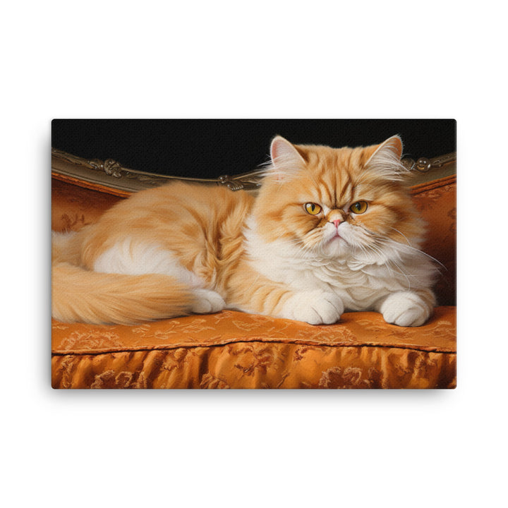 Exotic Shorthair Canvas - PosterfyAI.com