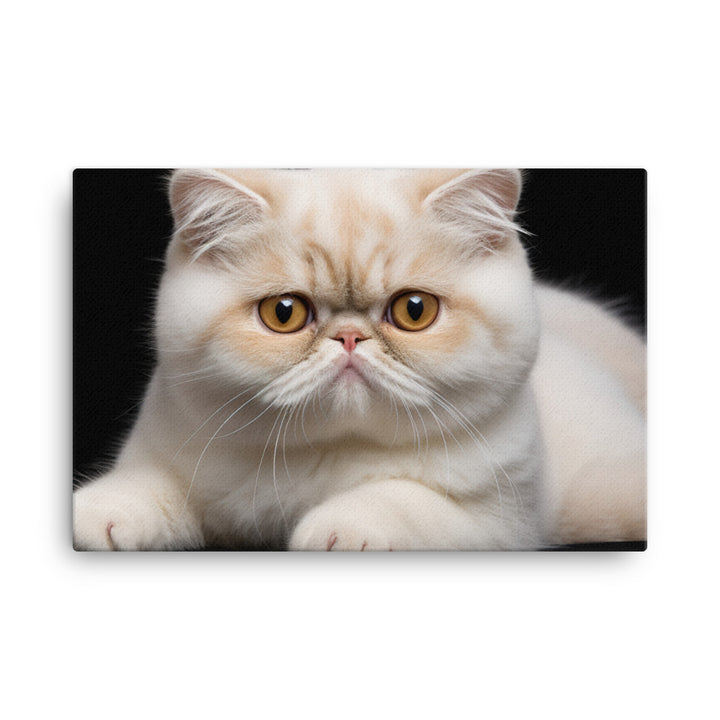 Exotic Shorthair Canvas - PosterfyAI.com