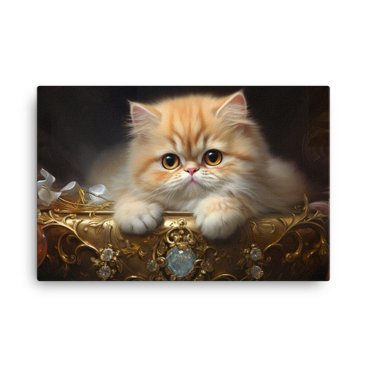 Exotic Shorthair Canvas - PosterfyAI.com