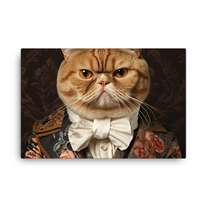 Exotic Shorthair Canvas - PosterfyAI.com