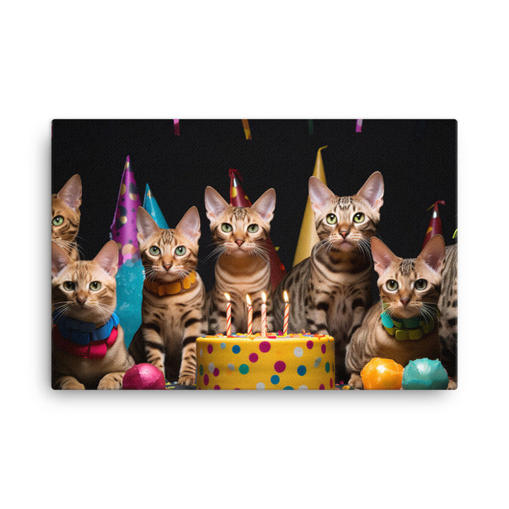 Ocicat Canvas - PosterfyAI.com