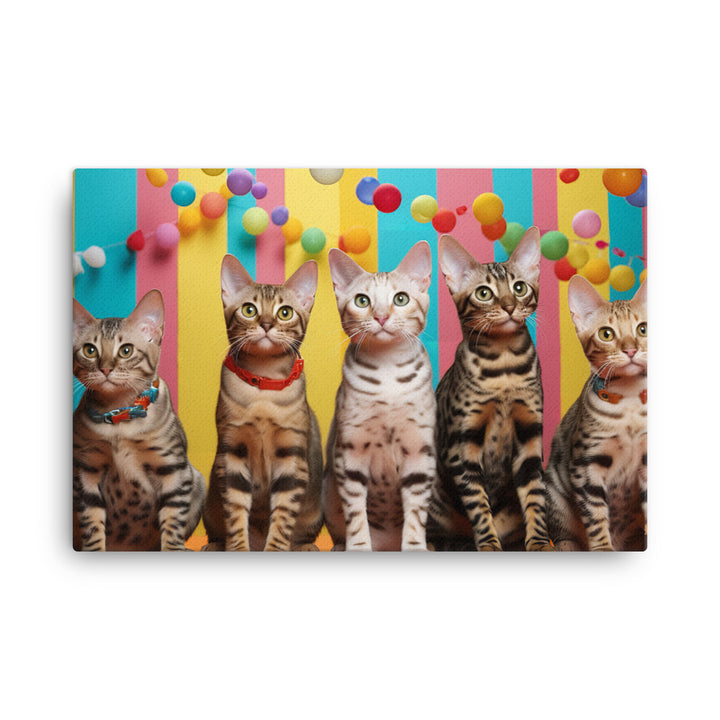 Ocicat Canvas - PosterfyAI.com
