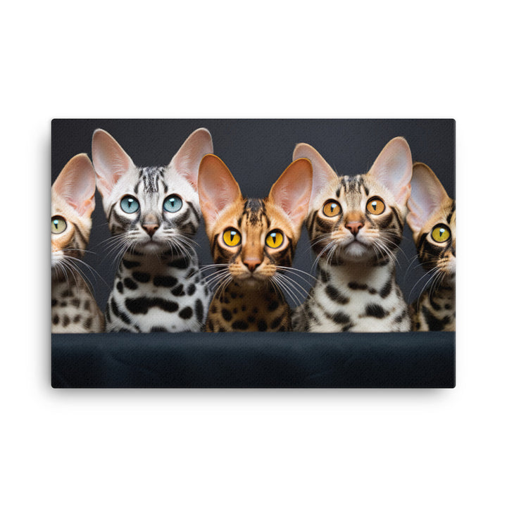 Ocicat Canvas - PosterfyAI.com