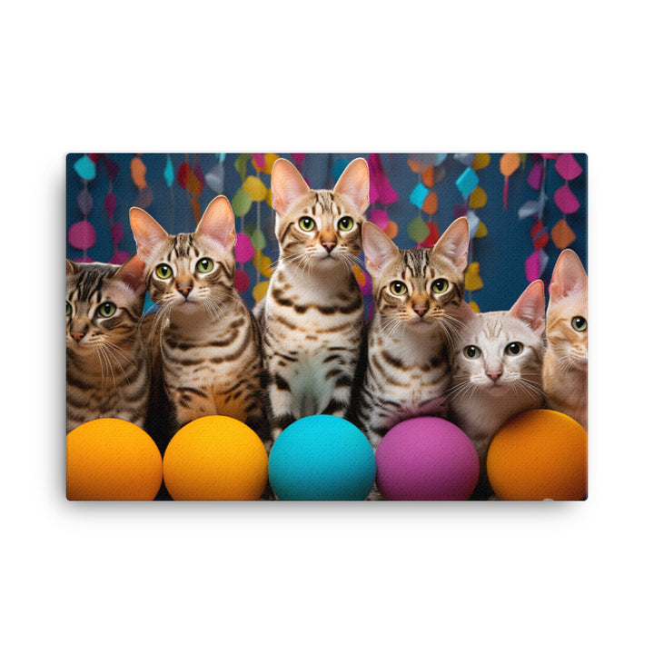 Ocicat Canvas - PosterfyAI.com