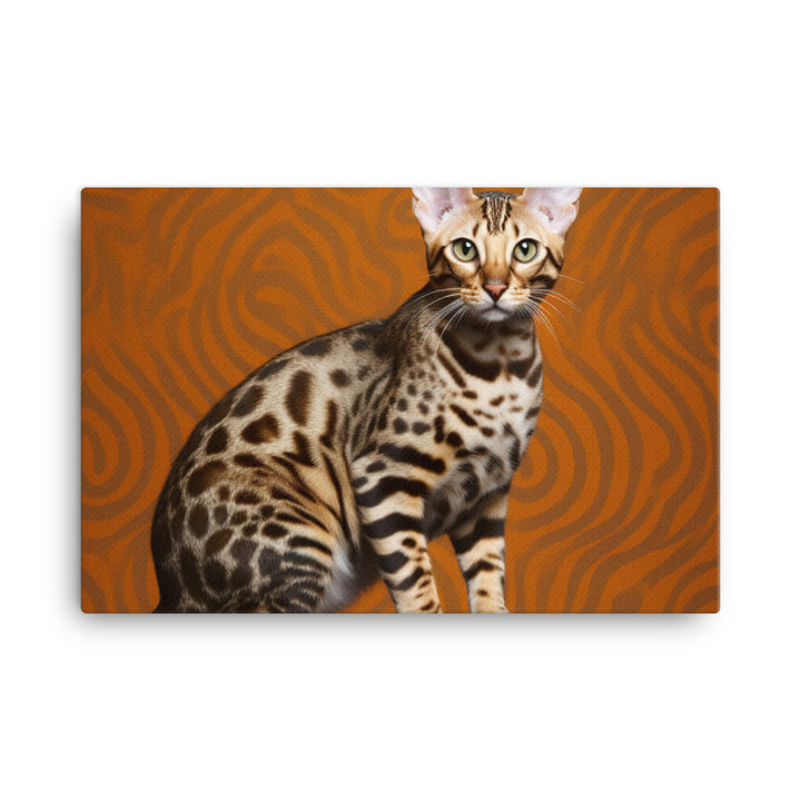 Ocicat Canvas - PosterfyAI.com