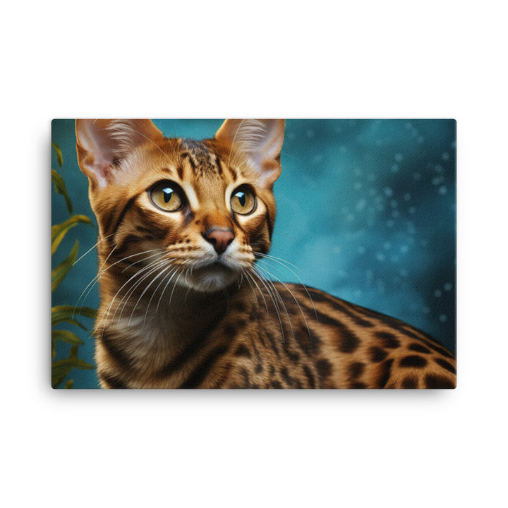 Ocicat Canvas - PosterfyAI.com