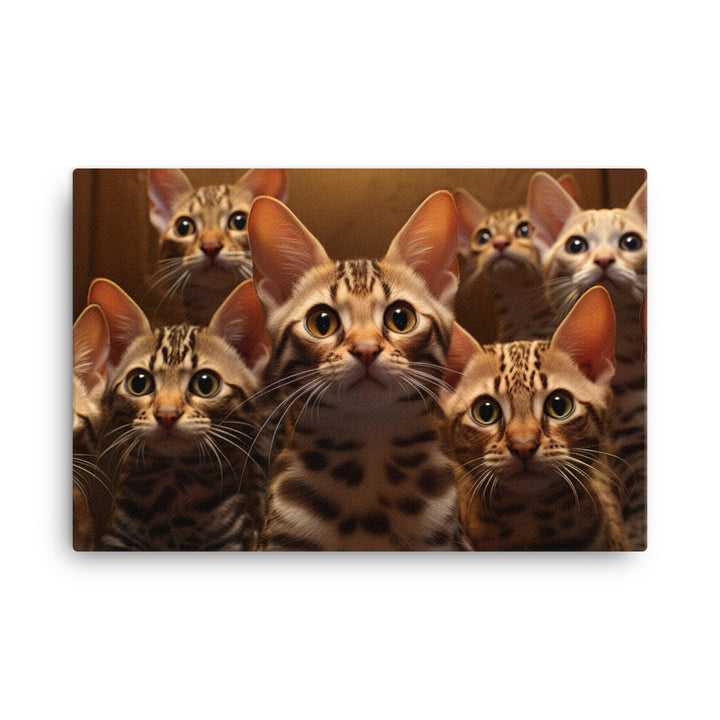 Ocicat Canvas - PosterfyAI.com