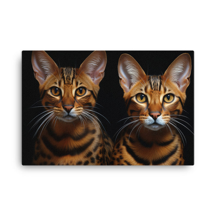 Ocicat Canvas - PosterfyAI.com