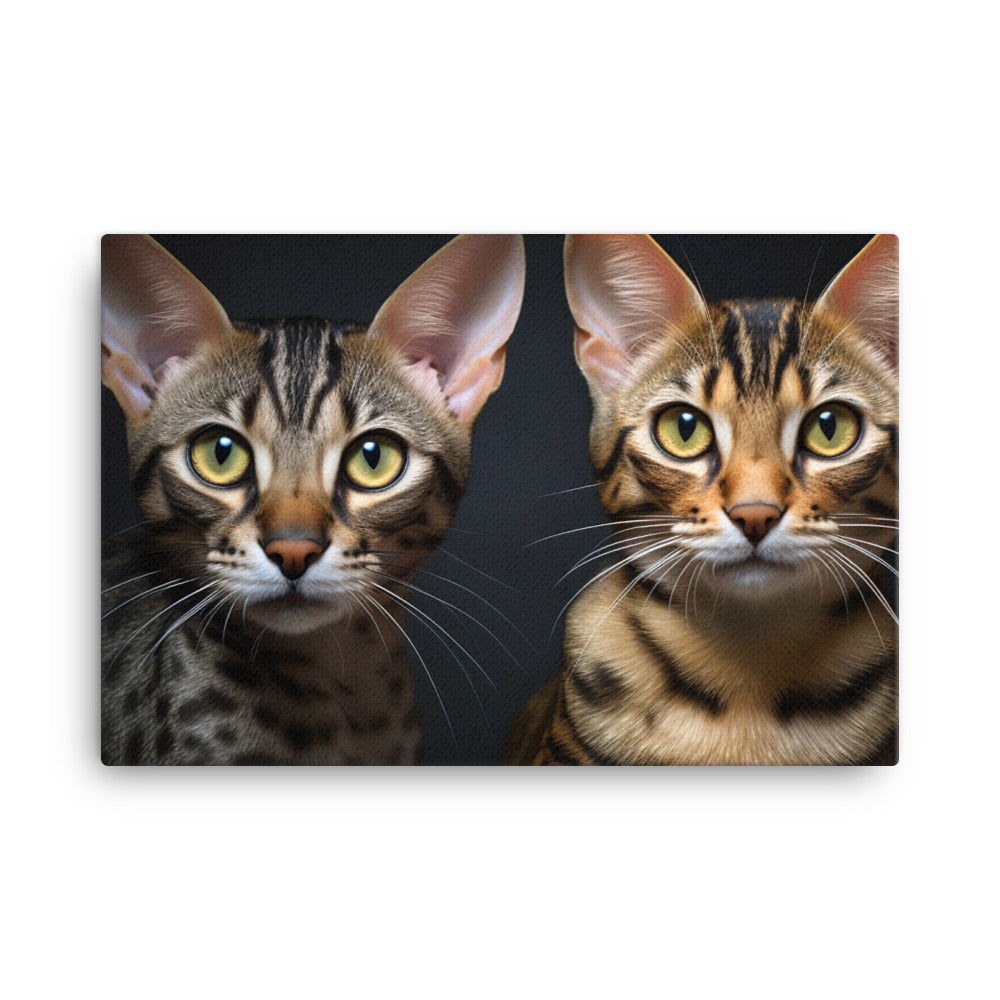 Ocicat Canvas - PosterfyAI.com