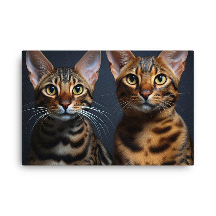 Ocicat Canvas - PosterfyAI.com