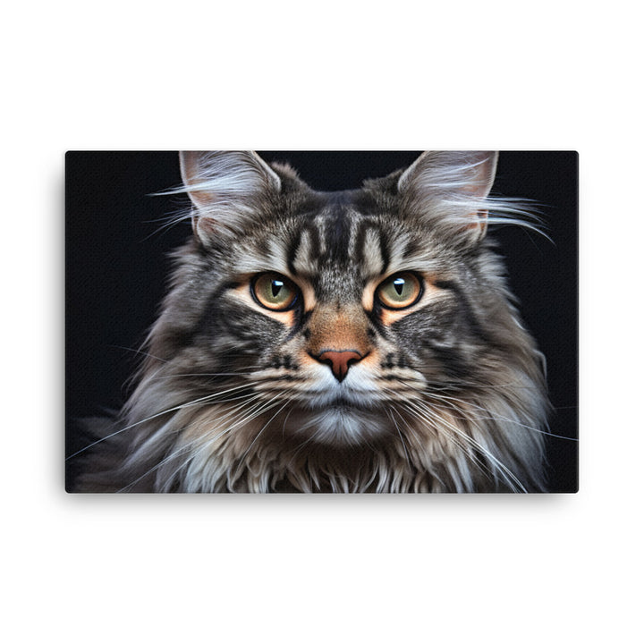 Maine Coon Canvas - PosterfyAI.com