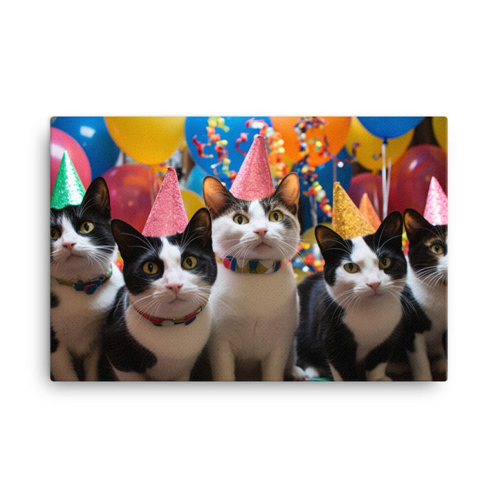 Japanese Bobtail Canvas - PosterfyAI.com
