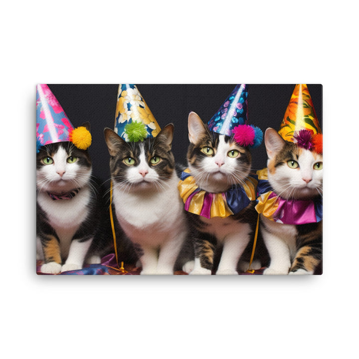 Japanese Bobtail Canvas - PosterfyAI.com
