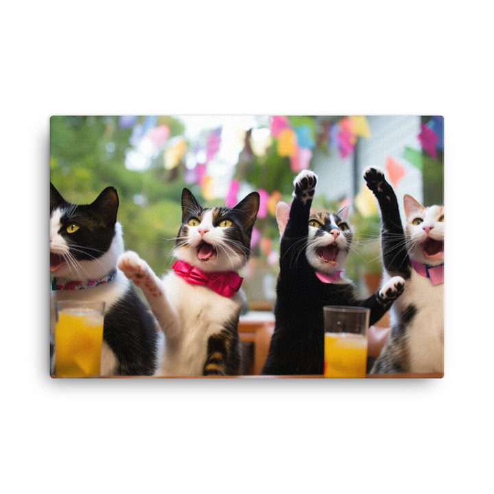 Japanese Bobtail Canvas - PosterfyAI.com