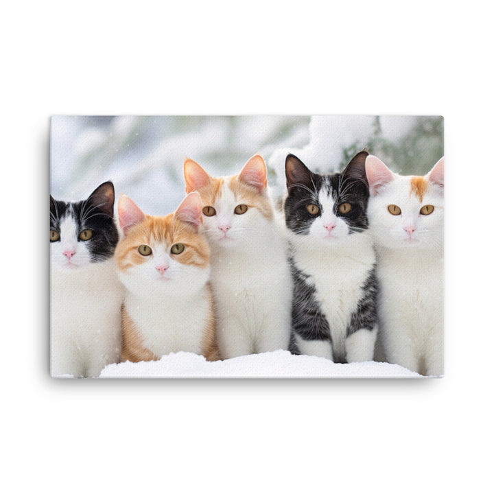 Japanese Bobtail Canvas - PosterfyAI.com