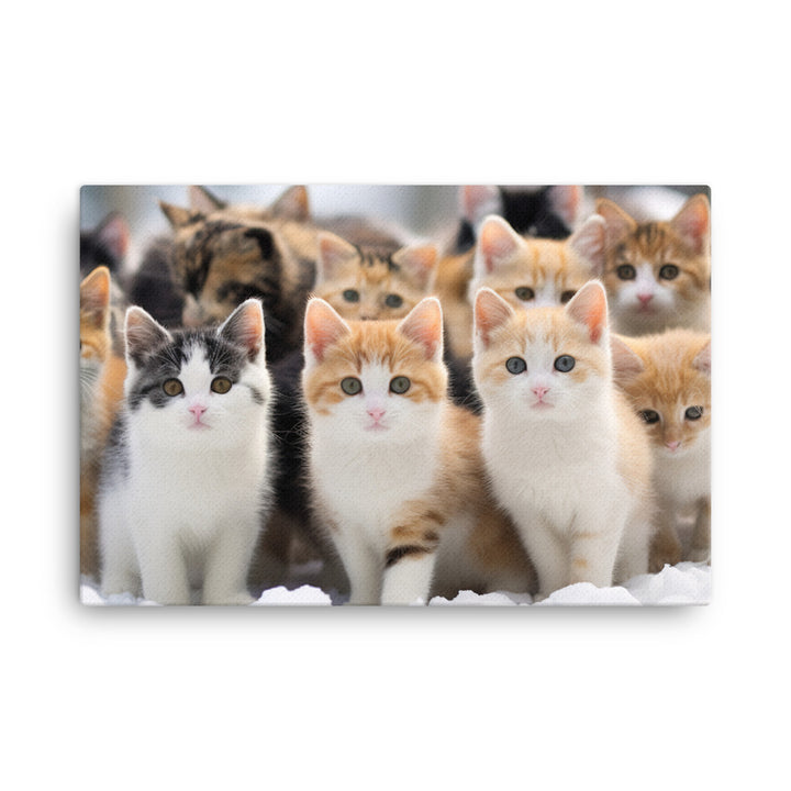 Japanese Bobtail Canvas - PosterfyAI.com