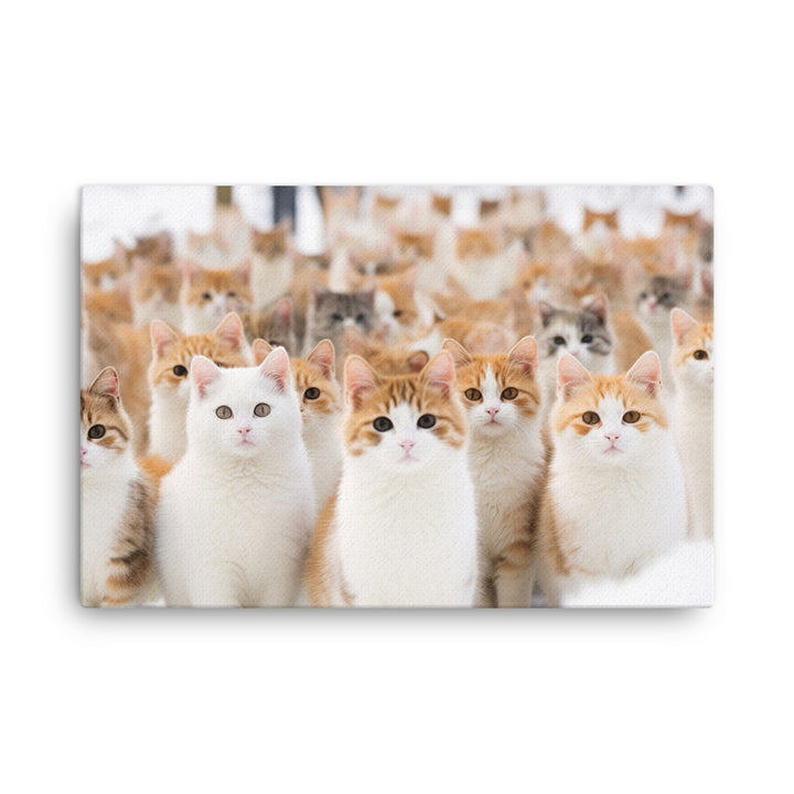 Japanese Bobtail Canvas - PosterfyAI.com