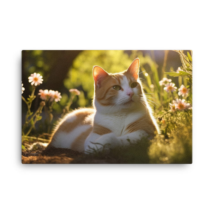 Japanese Bobtail Canvas - PosterfyAI.com