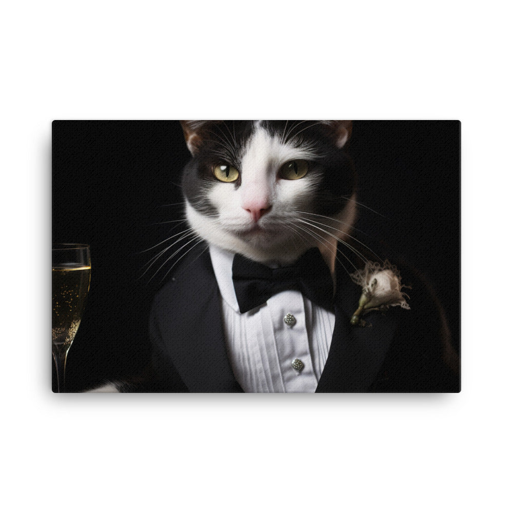 Japanese Bobtail Canvas - PosterfyAI.com