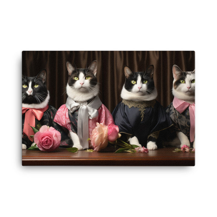 Japanese Bobtail Canvas - PosterfyAI.com
