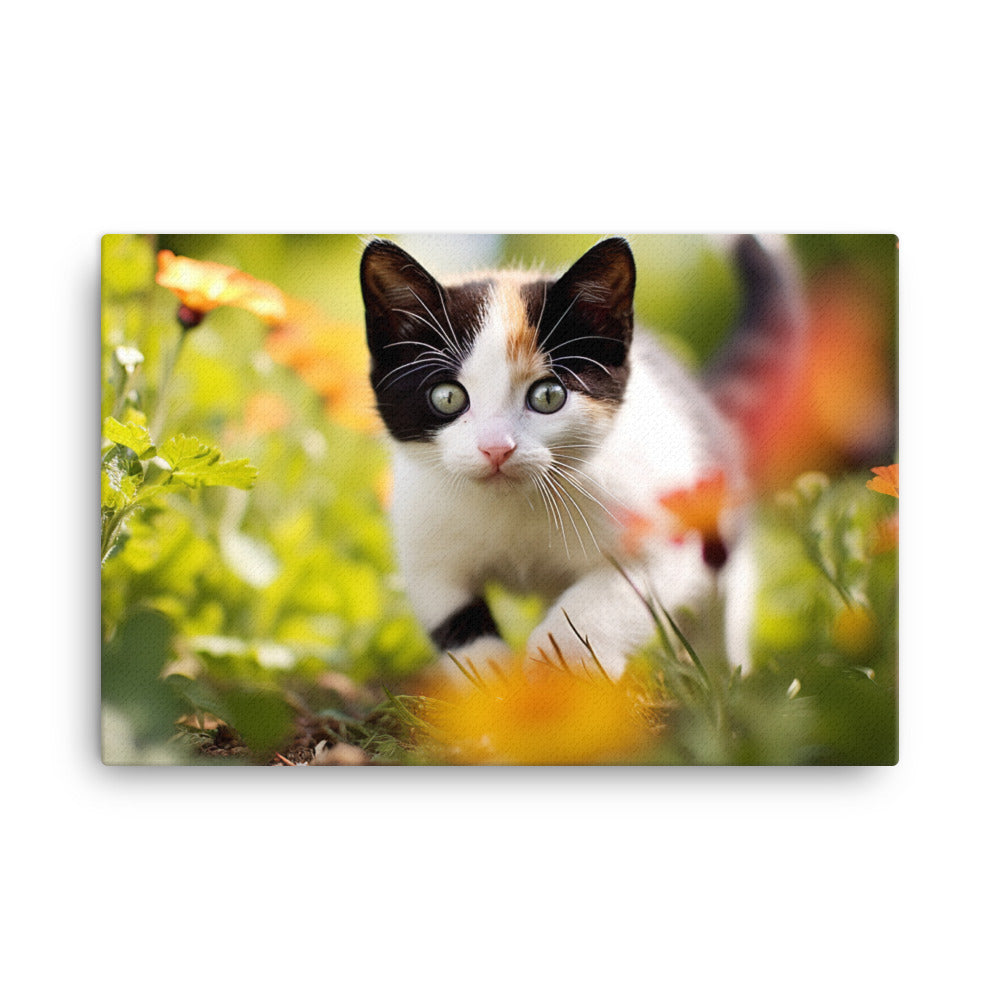 Japanese Bobtail Canvas - PosterfyAI.com
