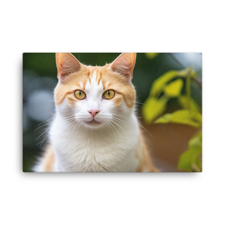 Japanese Bobtail Canvas - PosterfyAI.com