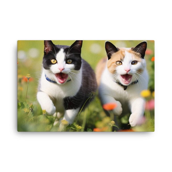 Japanese Bobtail Canvas - PosterfyAI.com
