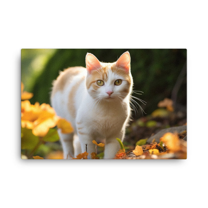 Japanese Bobtail Canvas - PosterfyAI.com