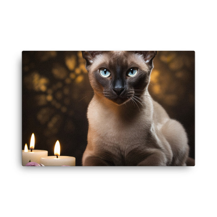 Tonkinese Canvas - PosterfyAI.com