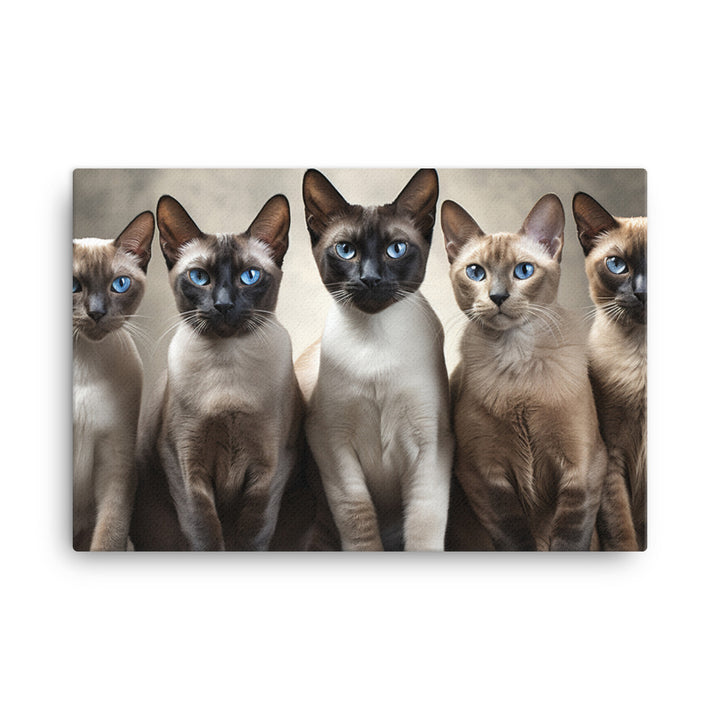 Tonkinese Canvas - PosterfyAI.com