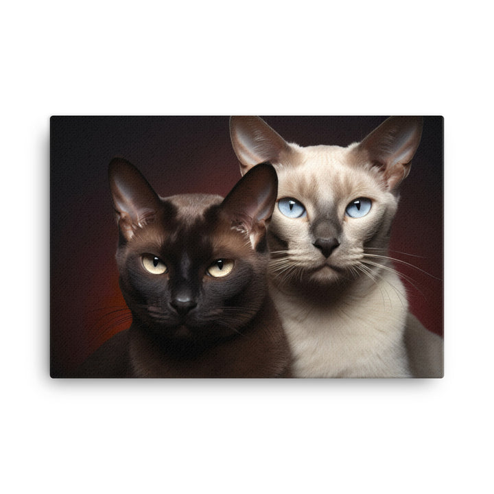 Tonkinese Canvas - PosterfyAI.com