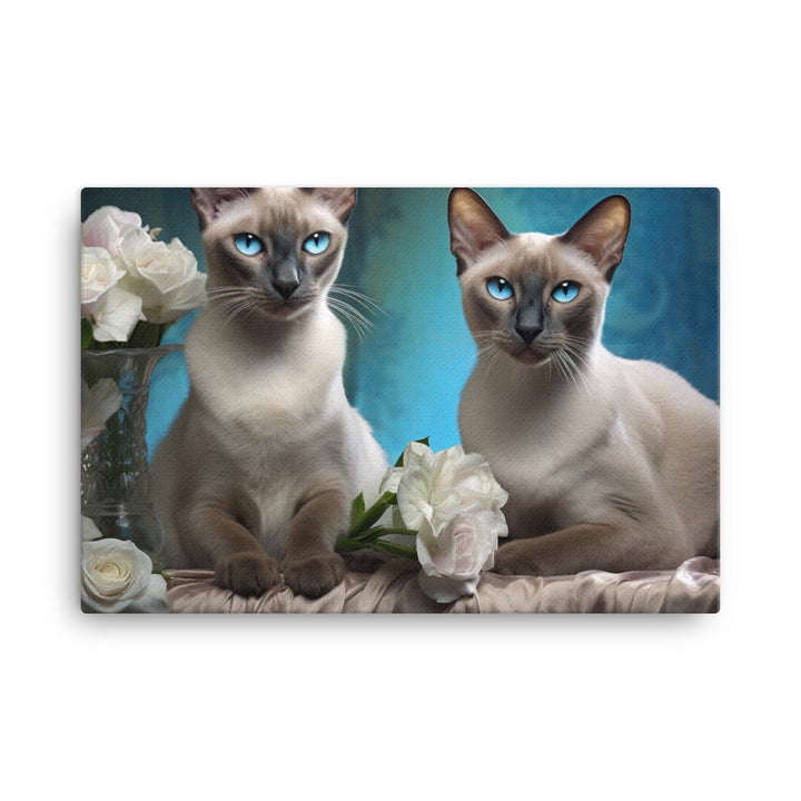 Tonkinese Canvas - PosterfyAI.com