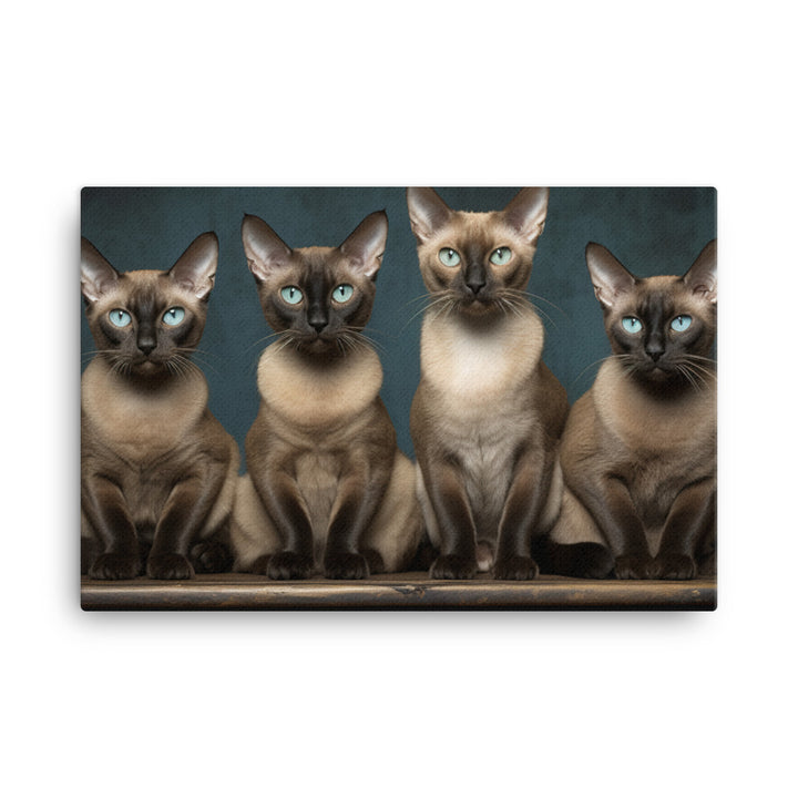 Tonkinese Canvas - PosterfyAI.com