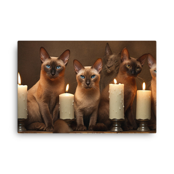 Tonkinese Canvas - PosterfyAI.com