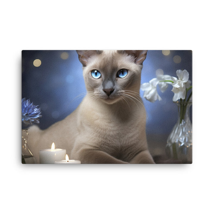 Tonkinese Canvas - PosterfyAI.com