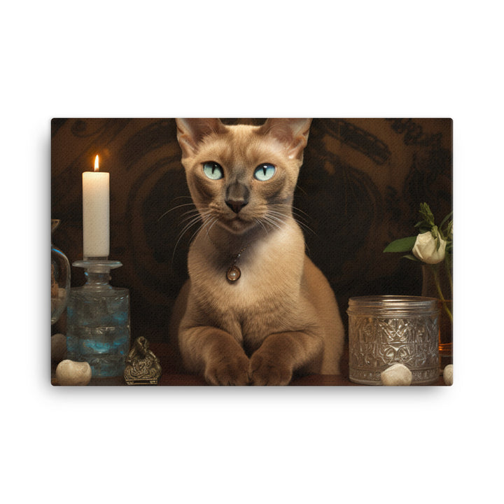 Tonkinese Canvas - PosterfyAI.com